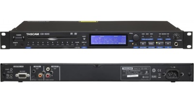 TASCAM CD-500 CDプレイヤー www.teamsoft.com.pe